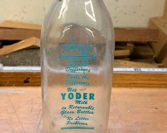 Virginia milk bottle