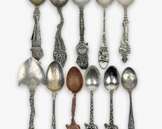 Sterling Silver Nevada State Collectible Spoons