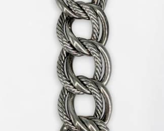 David Yurman Sterling Silver Link Bracelet