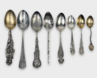Sterling Silver Florida State Collectible Spoons