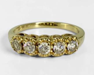14K Diamond Ladies Ring