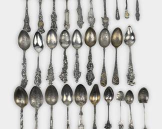 Sterling Silver California State Collectible Spoons