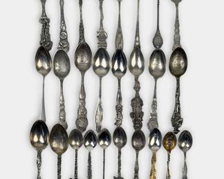 Sterling Silver Alaska Collectible State Spoons