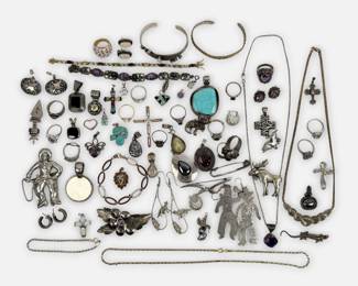 Group of Sterling Jewelry