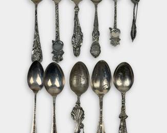 Sterling Silver Montana State Collectible Spoons