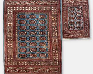 Set of (2) Turkmen Rug (A)