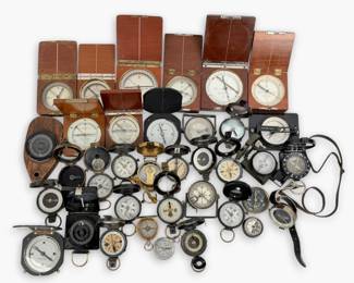 Group of (36) WWI Military Compasses (U)