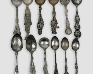 Sterling Silver Oregon State Collectible Spoons