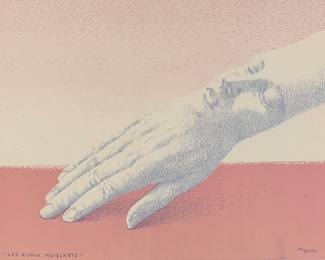 After Rene Magritte “Les Bijoux Indiscrets” Print