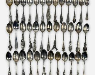 Sterling Silver Nebraska Collectible State Spoons