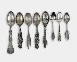 Sterling Silver Arizona Collectible State Spoons