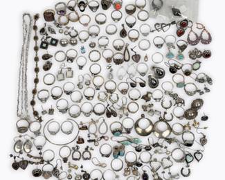 Group of Assorted Sterling Jewelry