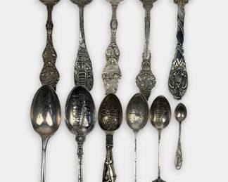 Sterling Silver Virginia Collectible State Spoons