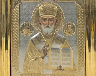 Russian Orthodox Saint Nicholas Icon