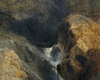 Alfred Copestick “Headwaters of the Juniata” Oil on Canvas