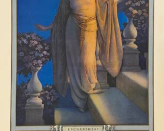 Maxfield Parrish “Enchantment” Edison Mazda Art Calendar