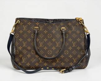 Louis Vuitton Pallas Python Bag