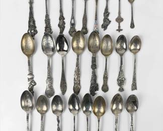 Sterling Silver South Dakota State Collectible Spoons