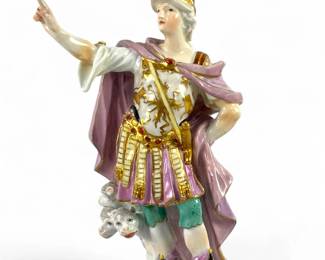 Meissen “Alexander The Great” Porcelain Figure