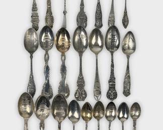 Sterling Silver Washington DC Collectible Spoons