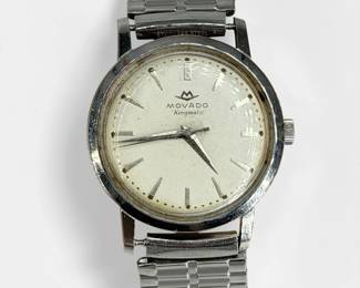 Movado Stainless Steel 33mm Kingmatic Wrist Watch