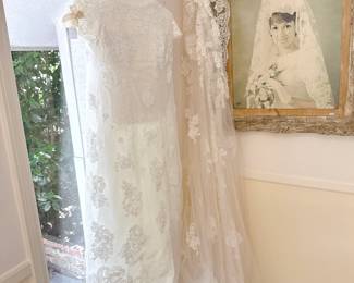 vintage wedding dress