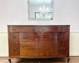 Vintage Classic Wooden Sideboard Server - This item is available to purchase on our website: https://www.pureandsimplecarolinas.com/shop