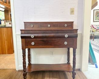Antique American Empire Style Sideboard - This item is available to purchase on our website: https://www.pureandsimplecarolinas.com/shop
