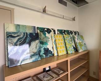 Unframed art - canvas over stretcher 