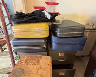 Vintage suitcases