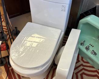 Euro style new toilet 