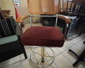 Set of 3 vintage bar stools 