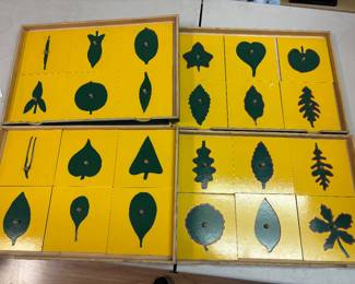 Montessori puzzles, games, learning tools 