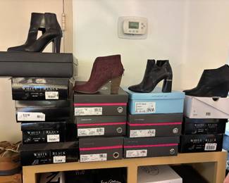 Ladies boots and shoes- most size 7.5- 8 very nice if not new condition