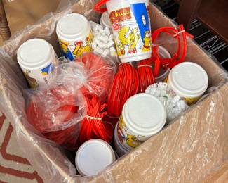 Simpsons collectible cups 