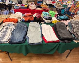 Womens jean and casual slacks- 4-6-8-10-12