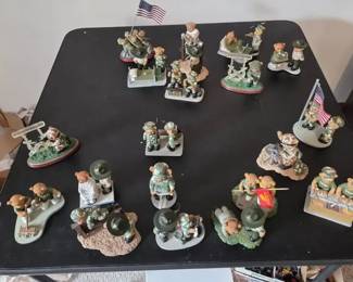 Faithful Fuzzies USMC Base Basics Collection Figurines