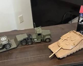 Black Out Truck, Tank, And Military Transport Models