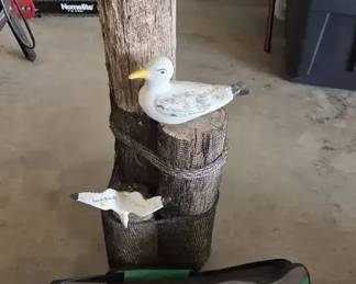 Lasso Golf Game Set  Nautical Bird Decor