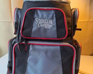SCHEELS Outfitters Fishing Tackle Backpack w 4 Utility Boxes  Storage Compartments