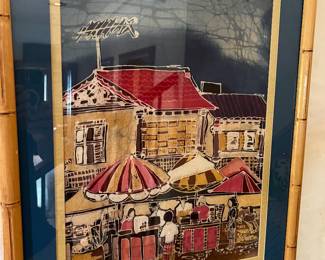 Street scene print