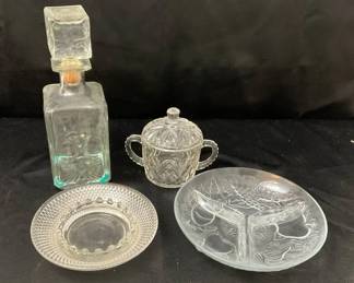 Cut Glass Serving Pieces
