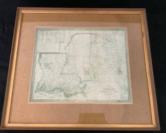 1835 Rendition of AL, MS, LA
