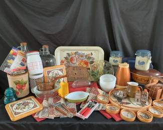 Copper Hues Botanical Kitchenwares