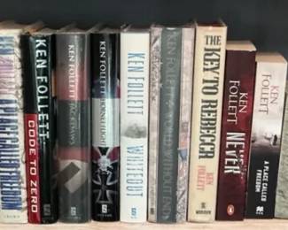 Ken Follett John Grisham Book Collection