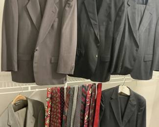 Brand Name Ties Suits