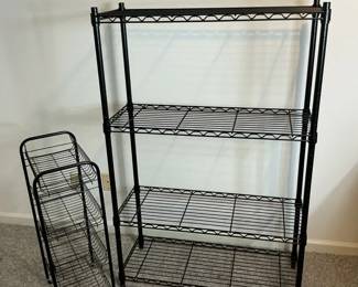 Black Metal Shelf Organizers
