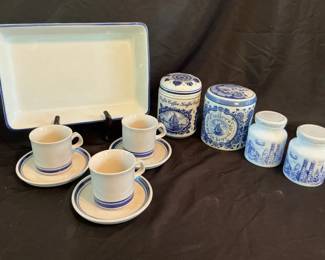 Kitchen Blue White Selection