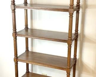 001 Arched Top Vintage Etagere