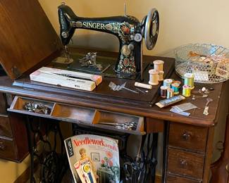 Singer treadle sewing machine